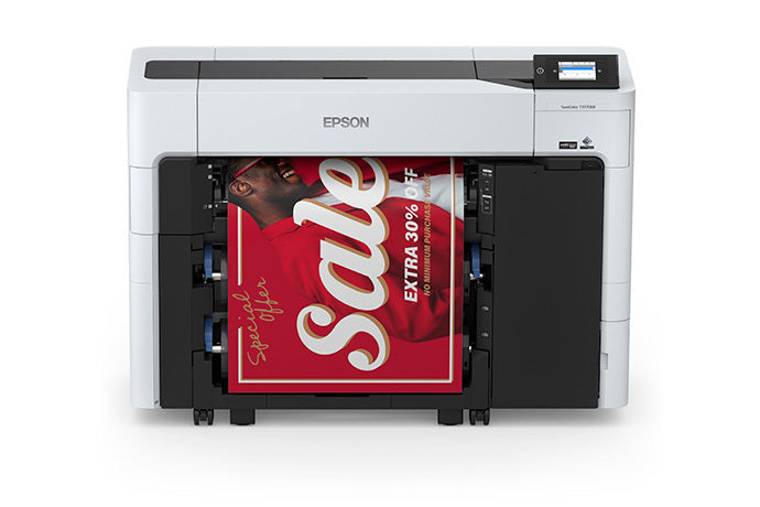 Epson SureColor T3770DE 24-Inch Large-Format Dual-Roll CAD/Technical Printer (SCT3770EDR)