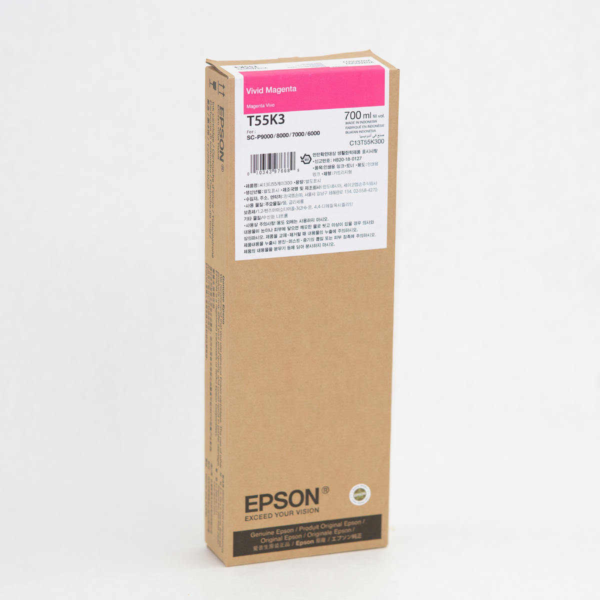 Epson T55K UltraChrome HD / HDX Inks (700 ML)