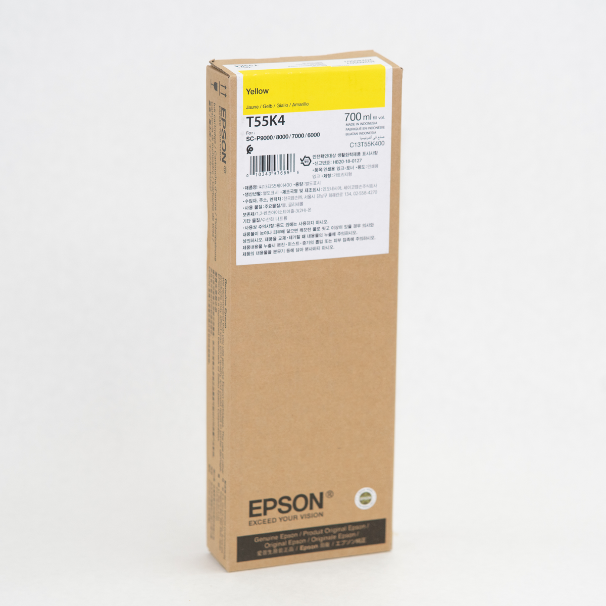 Epson T55K UltraChrome HD / HDX Inks (700 ML)