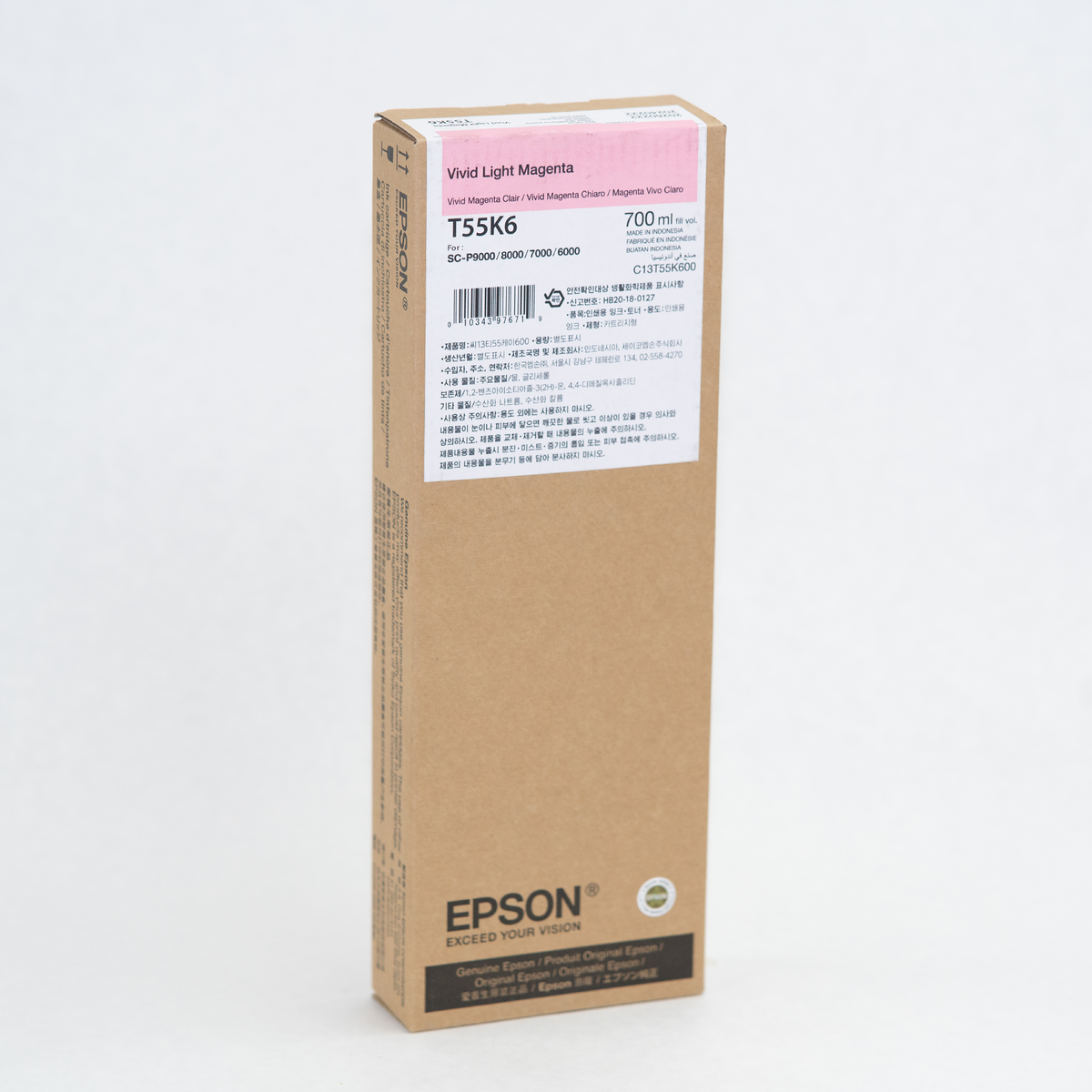Epson T55K UltraChrome HD / HDX Inks (700 ML)