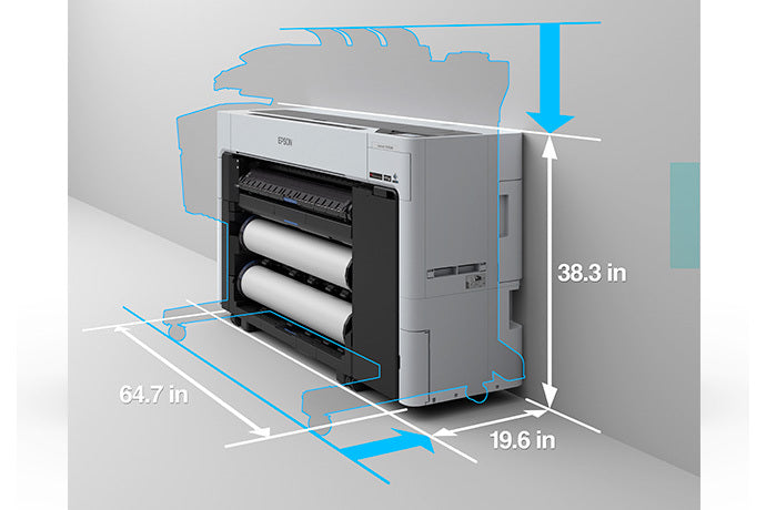 Epson SureColor T5770DM 36-Inch Large-Format Multifunction CAD/Technical Printer (SCT5770DM)