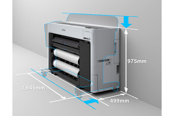 Epson SureColor T5770D 36-Inch Large-Format Dual-Roll CAD/Technical Printer (SCT5770DR)