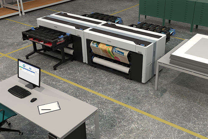 Epson SureColor T7770D 44-Inch Large-Format Dual-Roll CAD/Technical Printer (SCT7770DR)
