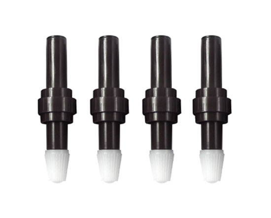 Summa Fiber Tip Black Pens - 4 Pack (MP06BK)