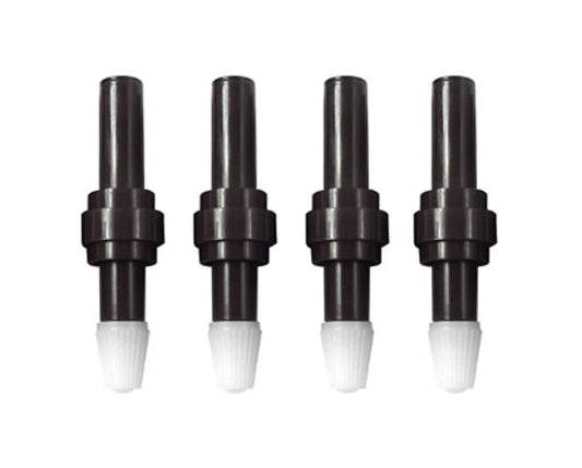 Summa Fiber Tip Black Pens - 4 Pack (MP06BK)