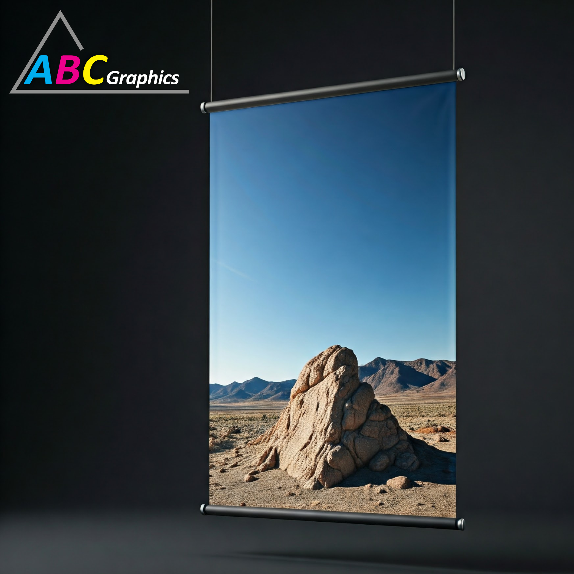 ABC Graphics | Matte 15ML Water-Resistant Frontlit Smooth Scrim Banner