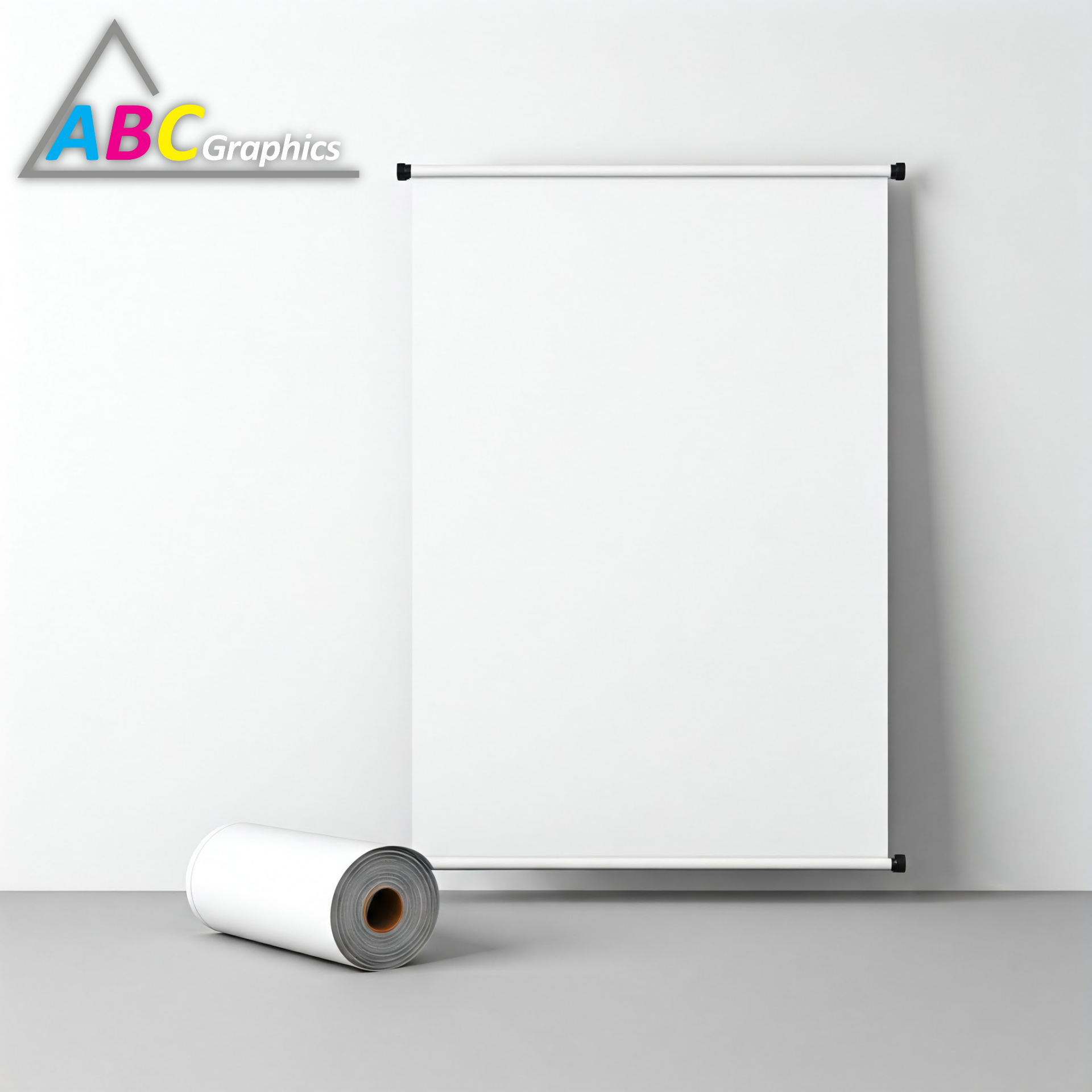 Scrim Banner Railing ABC Graphics | 13 oz. Frontlit Fire Retardant Scrim Banner (LX13G/LX13