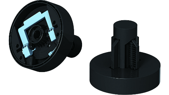 Additional Roll Media Adapters - Pair (C12C935931) – ABC Graphics