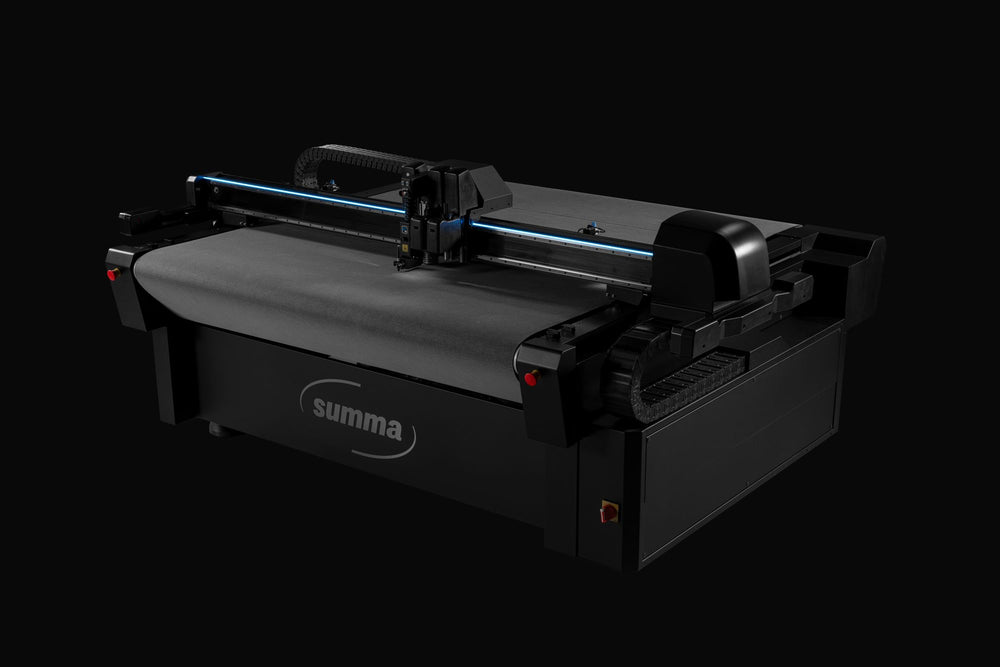 Summa F1612 Flatbed Cutter – 63" × 47" Digital Cutting System