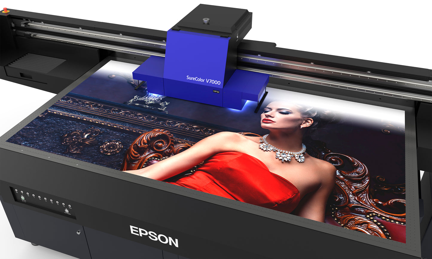Epson V7000 UV Flatbed Printer (SCV7000WG)