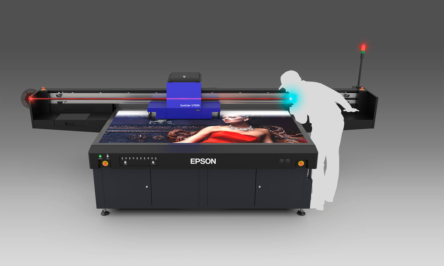Epson V7000 UV Flatbed Printer (SCV7000WG)
