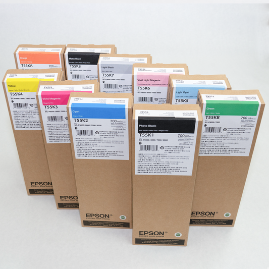Epson T55K UltraChrome HD / HDX Inks (700 ML)